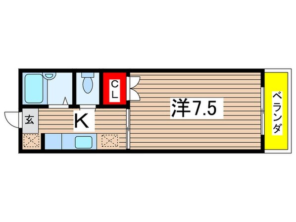 マロ－ネ南の物件間取画像